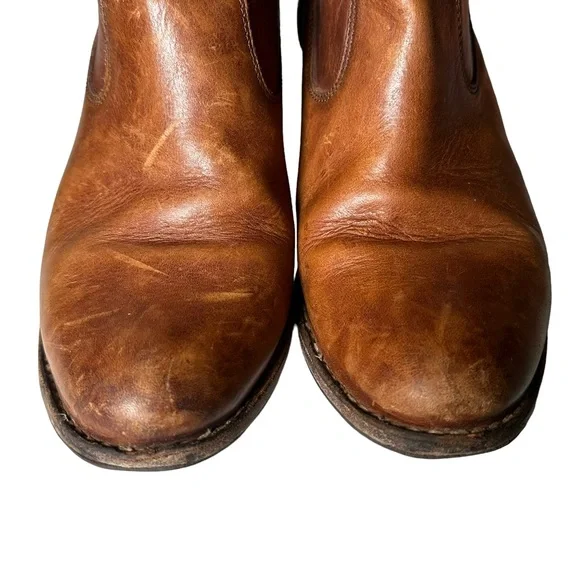 Frye Jackie Button Leather Ankle Boots Size 7.5 - Picture 4 of 16